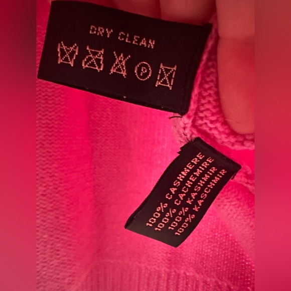Ralph Lauren black label pink cashmere sweater - Picture 2 of 6